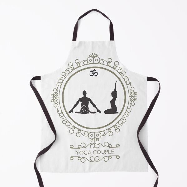 Item preview, Yoga Couple pose with Aum designed and sold by PacificStreams.