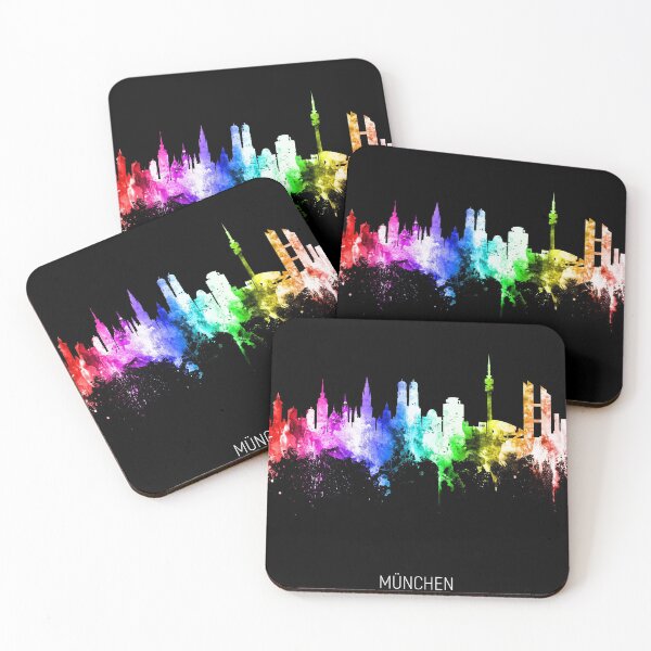 Item preview, Munich Germany Skyline designed and sold by ArtPrints.