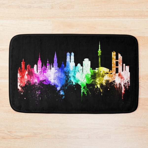 Item preview, Munich Germany Skyline designed and sold by ArtPrints.