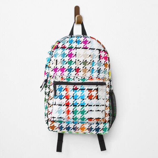 Item preview, Houndstooth Colourful Abstract Modern Art Pattern designed and sold by MarkUK97.