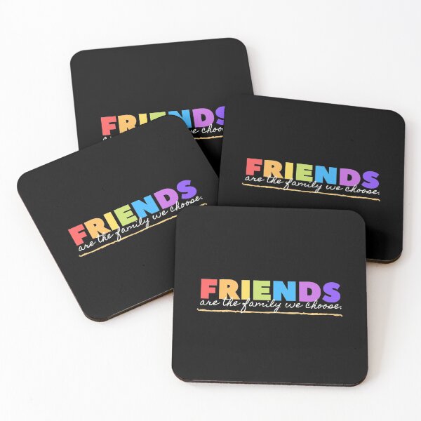 Item preview, Friends are the Family We Choose. designed and sold by Amalzaki.