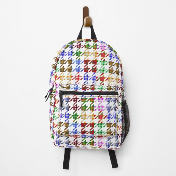 Item preview, Houndstooth Patchwork of Plaid and Gingham Pattern designed and sold by MarkUK97.