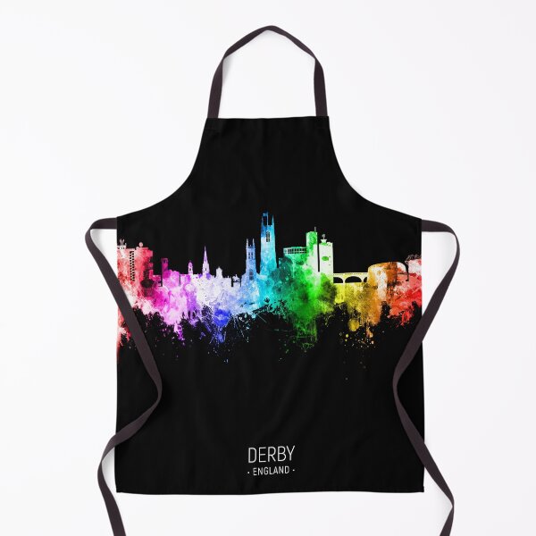 Artikelvorschau, Derby England Skyline entworfen und verkauft von ArtPrints.