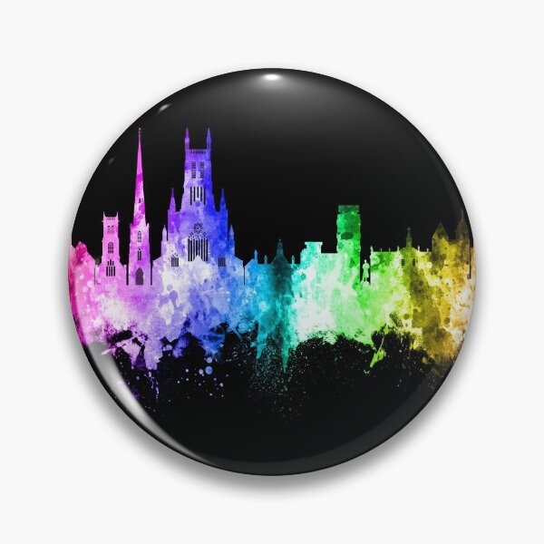 Item preview, Worcester England Skyline designed and sold by ArtPrints.