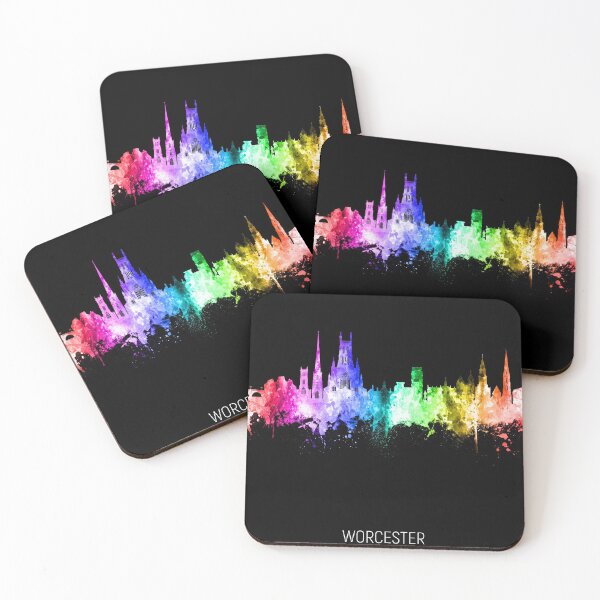Item preview, Worcester England Skyline designed and sold by ArtPrints.