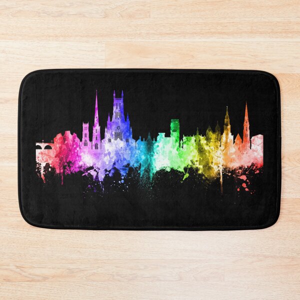 Item preview, Worcester England Skyline designed and sold by ArtPrints.
