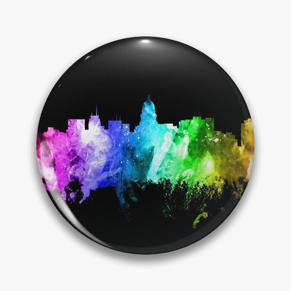 Artikelvorschau, Madison Wisconsin Skyline entworfen und verkauft von ArtPrints.