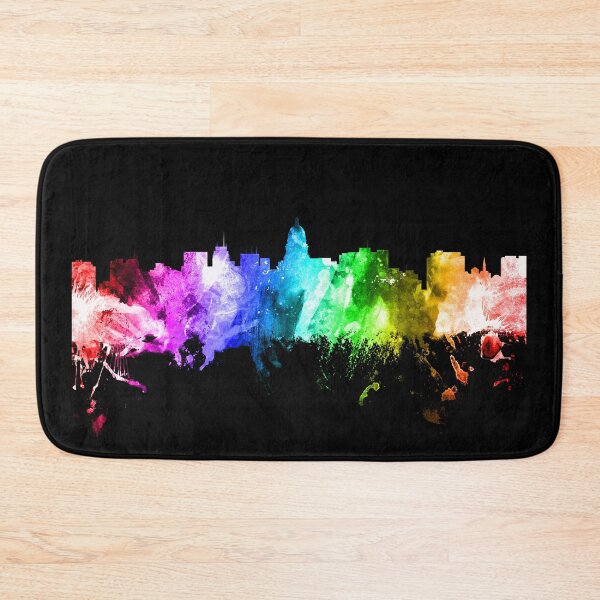 Artikelvorschau, Madison Wisconsin Skyline entworfen und verkauft von ArtPrints.