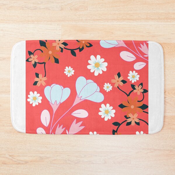 Item preview, flowers red pattern design designed and sold by Farage Art.