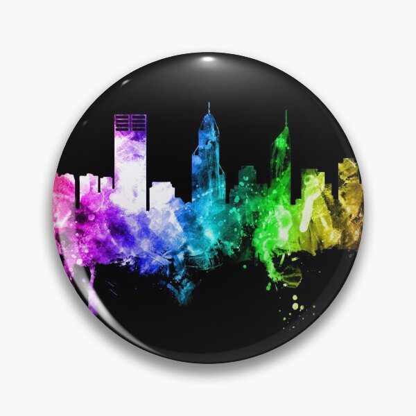 Artikelvorschau, Perth Australia Skyline entworfen und verkauft von ArtPrints.
