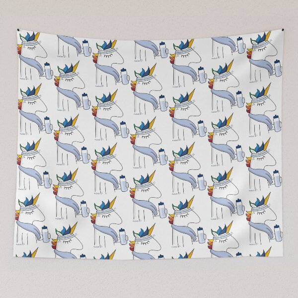 Item preview, sporty unicorn designed and sold by LaDaDi.