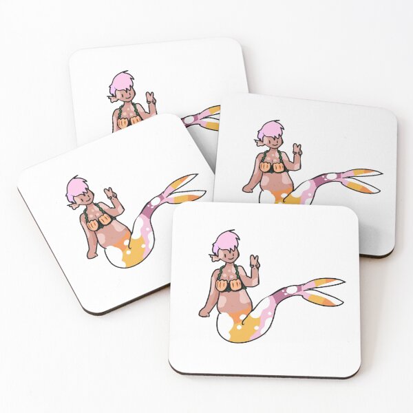 Item preview, Candy Corn Koi Mermaid designed and sold by actualflowerr.