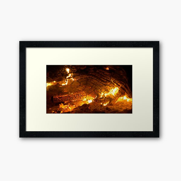 When your Hot by Adelaide Artist Avril Thomas at Magpie Springs Framed Art Print