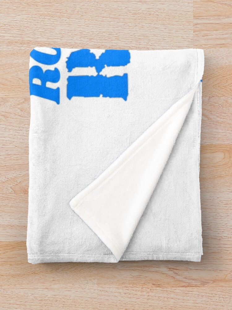 Thumbnail 3 of 6, Throw Blanket, Rock Music ROCKS! designed and sold by blueversion.