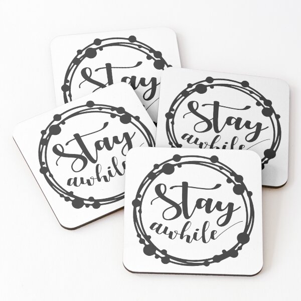 Item preview, Stay awhile designed and sold by shirtart shop.