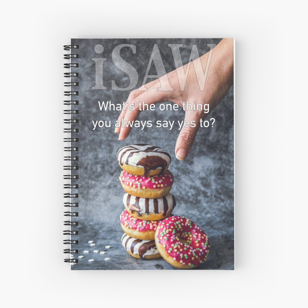 What's The One Thing You Always Say Yes To Spiral Notebook