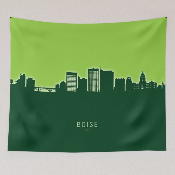 Item preview, Boise Idaho Skyline designed and sold by ArtPrints.