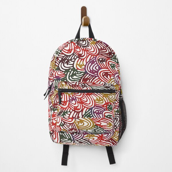 Item preview, COLORFUL SWIRLS ,CIRCLES Abstract Geometric Japanese Pattern designed and sold by BulganLumini.