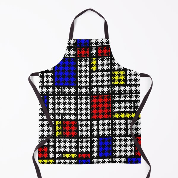 Item preview, Houndstooth Modern Art Grid Pattern designed and sold by MarkUK97.