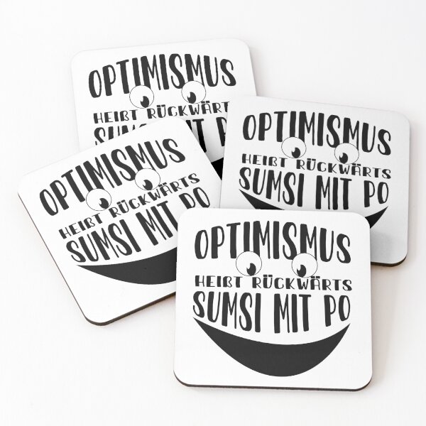 Item preview, Cool saying for optimists designed and sold by ela-94.