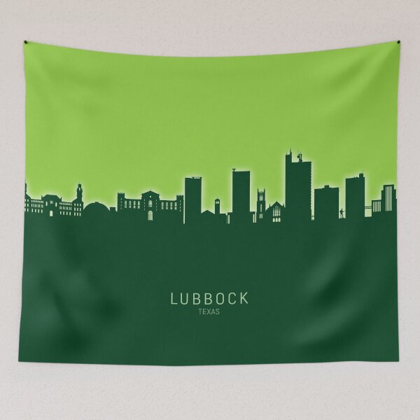 Item preview, Lubbock Texas Skyline designed and sold by ArtPrints.