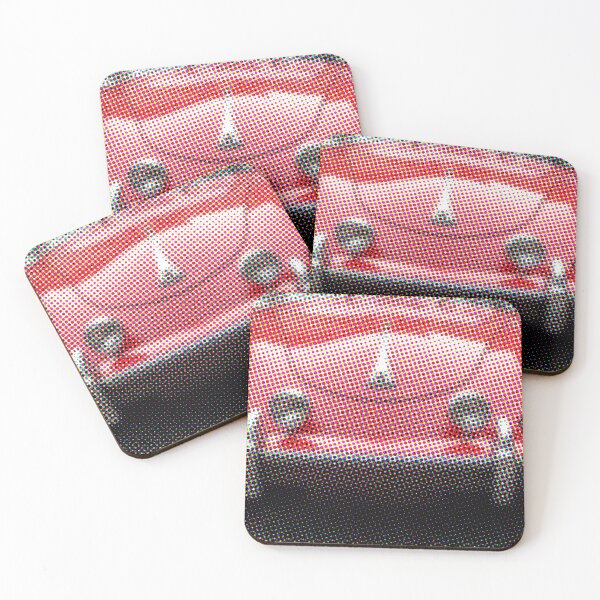 Item preview, red sports car designed and sold by Susan Segal.