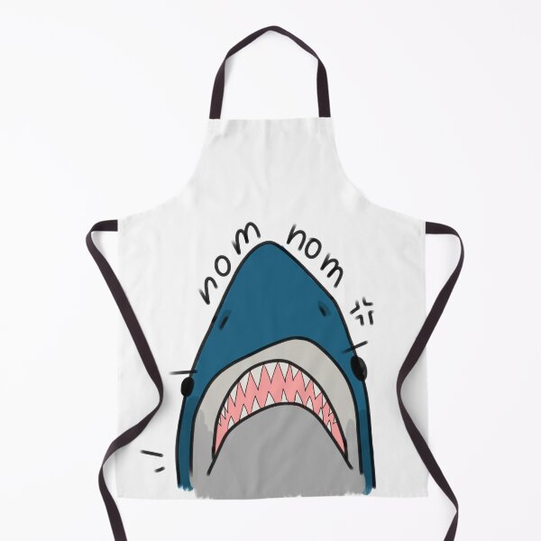 Item preview, Nom nom shark designed and sold by maramyeonni.