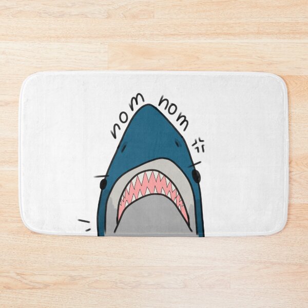 Item preview, Nom nom shark designed and sold by maramyeonni.