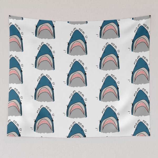 Item preview, Nom nom shark designed and sold by maramyeonni.