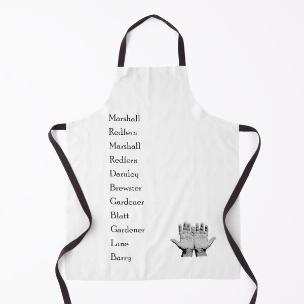 Item preview, Evil Under the Sun Whodunnit Suspects design inspired by the Queen of Crime designed and sold by blackheartscot.