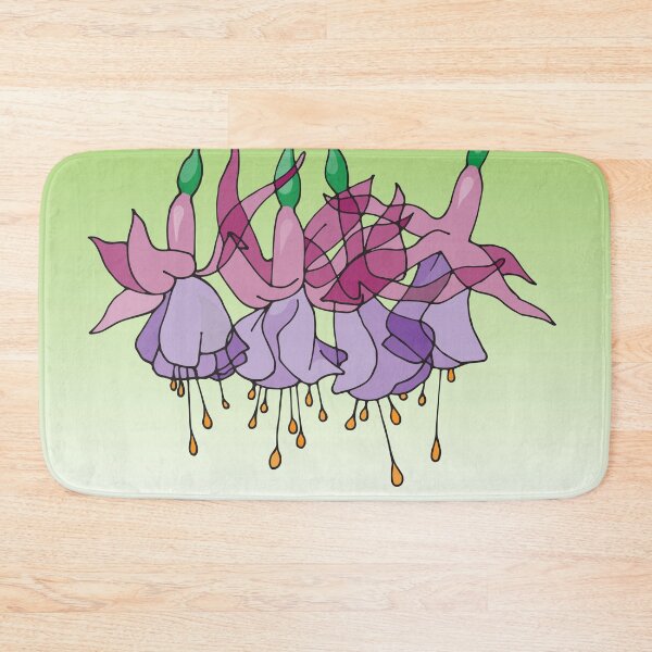 Item preview, Purple Fuchsias designed and sold by designworksnapa.