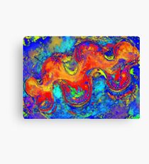 Underwater Clam Canvas Print