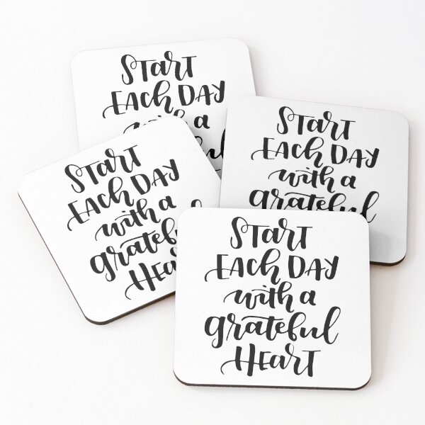 Item preview, Start each day with a grateful heart designed and sold by shirtart shop.