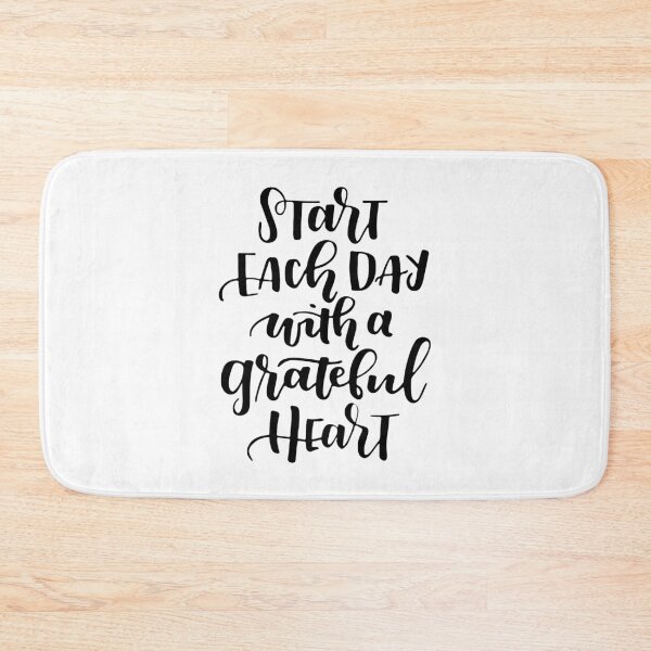 Item preview, Start each day with a grateful heart designed and sold by shirtart shop.