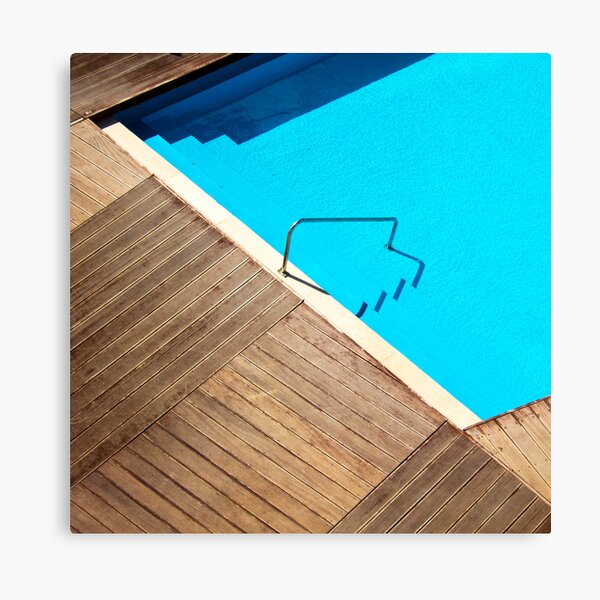 Pool Abstract Canvas Print