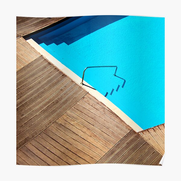 Pool Abstract Poster