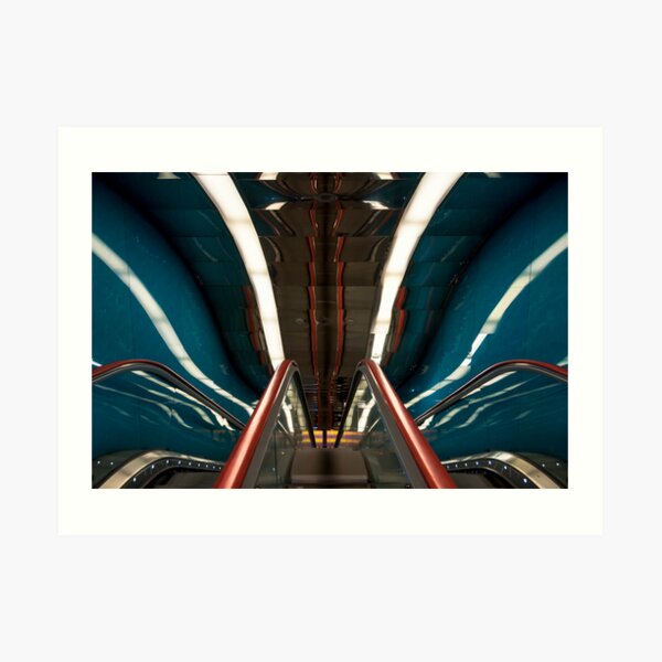 Inward Abstract Art Print