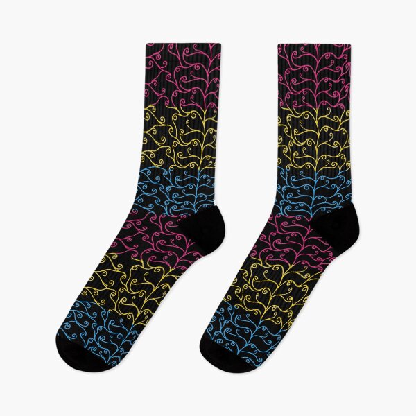 Item preview, Swirls and Silk - Pansexual Flag designed and sold by StephOBrien.