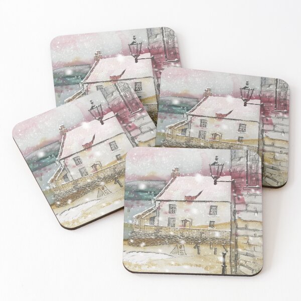 Item preview, Snowy Day by the Sea designed and sold by Janeclarbour.