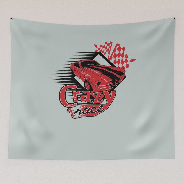 Item preview, Crazy Race - Awesome car lover Gift designed and sold by Teenation9.