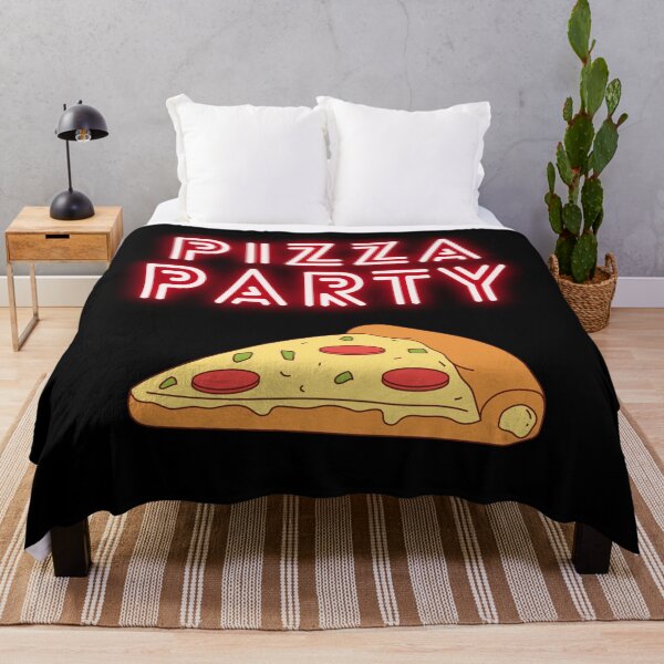 Item preview, Pizza Party Black Design designed and sold by Farage Art.