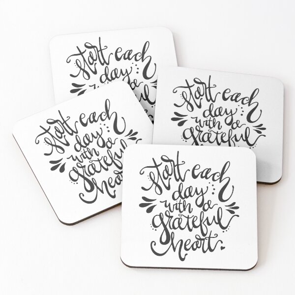 Item preview, Start each day with a grateful heart designed and sold by shirtart shop.