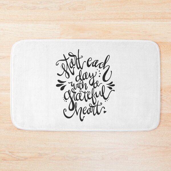 Item preview, Start each day with a grateful heart designed and sold by shirtart shop.