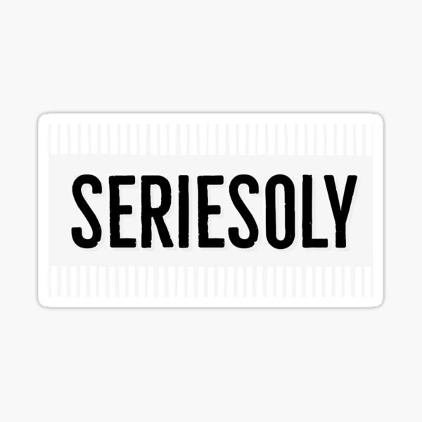 SERIESOLY Sticker