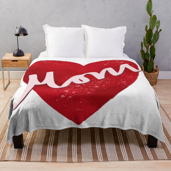 Item preview, Love mom painted heart designed and sold by EngineerGoC.