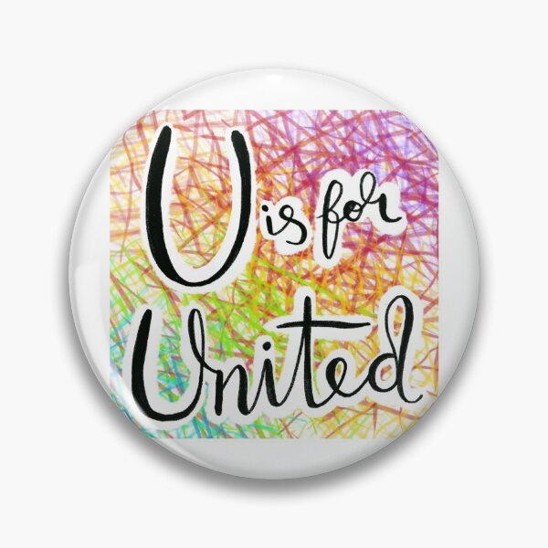 Item preview, U is for United: alphabet doodle design  designed and sold by Hannah's  Doodles.