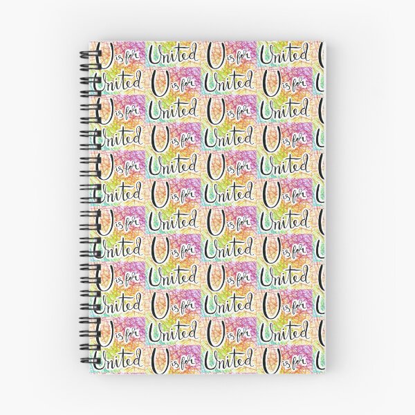 Item preview, U is for United: alphabet doodle design  designed and sold by Hannah's  Doodles.