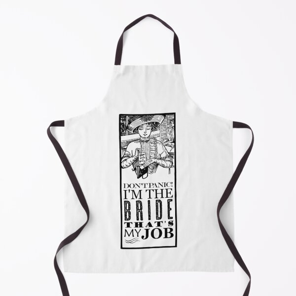 Item preview, Bride Don't Panic designed and sold by blackheartscot.