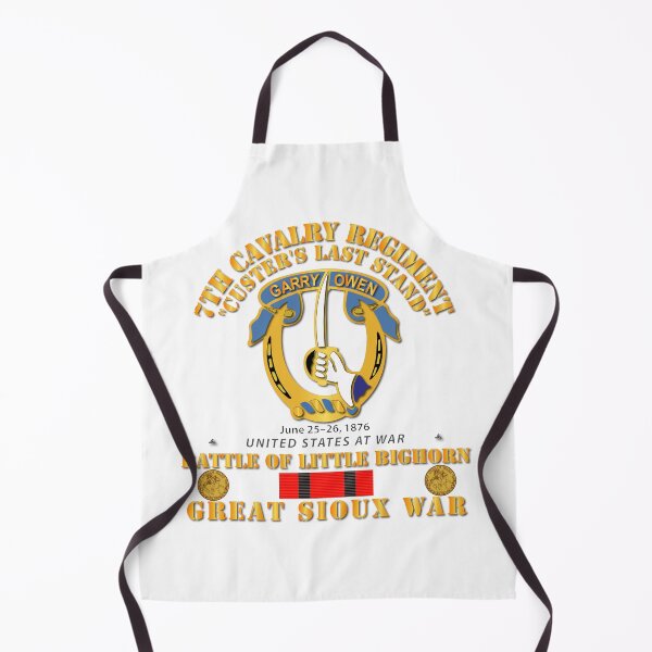 Artikelvorschau, Armee – Schlacht am Little Bighorn – 7. Kavallerie – Indianerkriege entworfen und verkauft von Military Insignia Products.