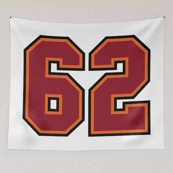 Item preview, Number 62 Sports Tampa Sixty-Two Jersey designed and sold by HelloFromAja.